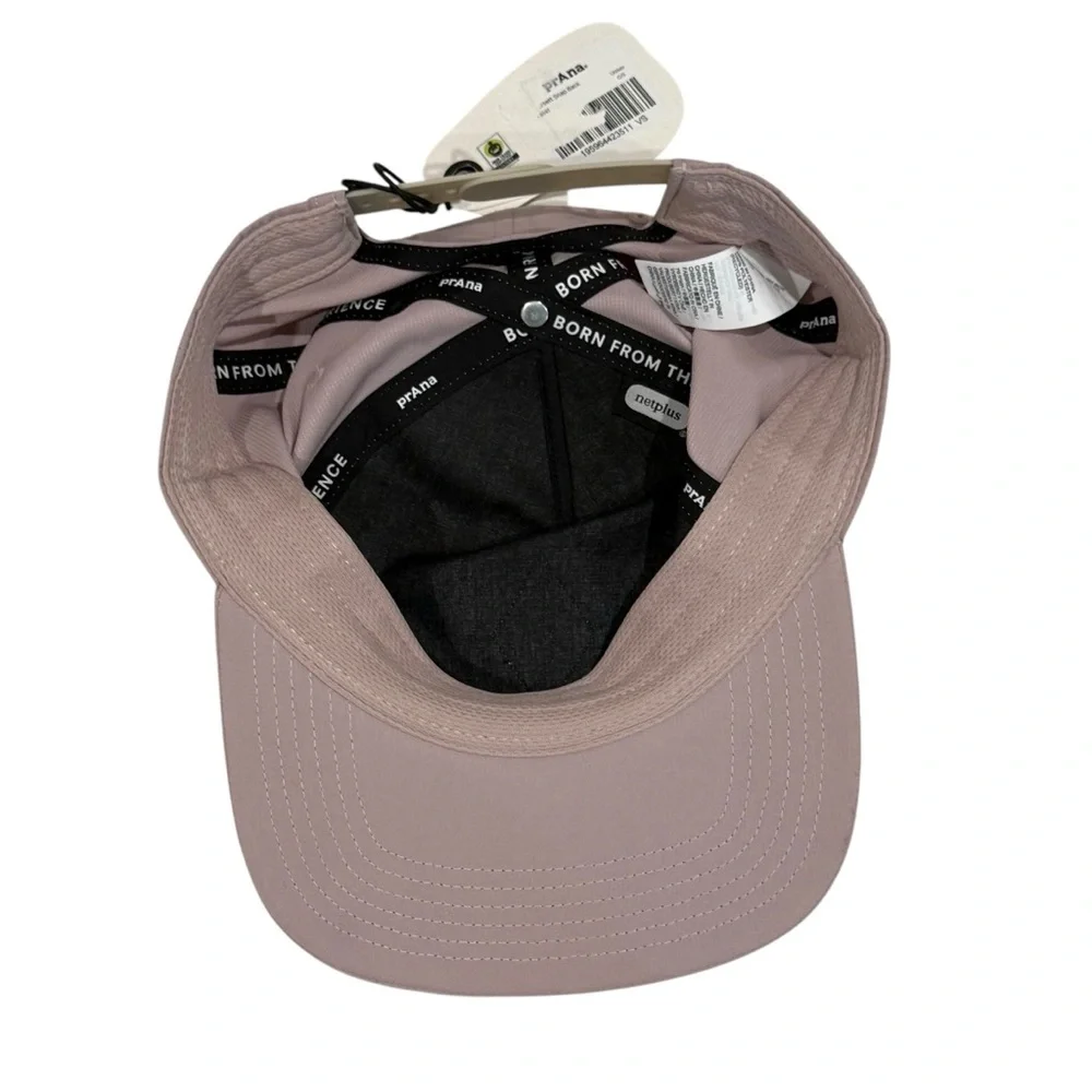 PRANA NWT SOMERSETT SNAP BACK HAT in Dusty Rose Pink